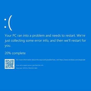 عکس مربوط به مقاله آموزش رفع خطای صفحه آبی یا Blue Page در ویندوز
