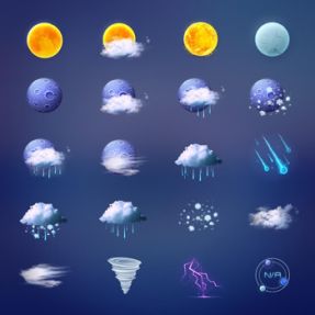 Amber Weather : اپلیکیشنی برای پیش بینی وضع هوا
