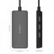 Orico 3 Port USB Hub with TF and SD Card Reader H3TS-U2 عکس شماره 3