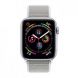Apple Watch Series 4 GPS 44mm Silver Aluminum Case with Seashell Sport Loop Band