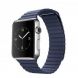 Apple Watch Midnight Blue Leather Loop 42mm