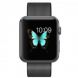 Apple Watch Black Woven Nylon 42mm