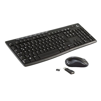 Logitech MK270 Wireless Keyboard and Mouse English