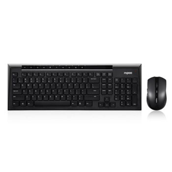 Rapoo 8200P Wireless Keyboard and Mouse