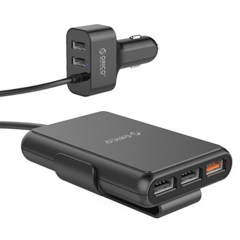 Orico UCP-5P Car Charger with 5 Port and QC 3.0