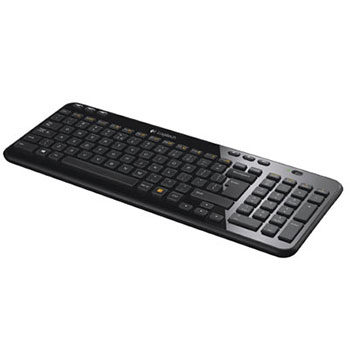 Logitech K360 Wireless Keyboard Black