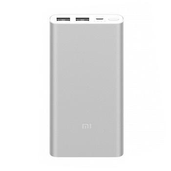 Xiaomi Mi 10000mAh v2 Dual Port Power Bank عکس اصلی