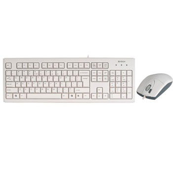 A4TECH KM 72620D PS/2 Wired Keyboard and Mouse