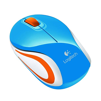 Logitech M187 Wireless Mouse Blue