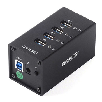 Orico 4 Port USB 3.0 HUB with Adapter A3H4