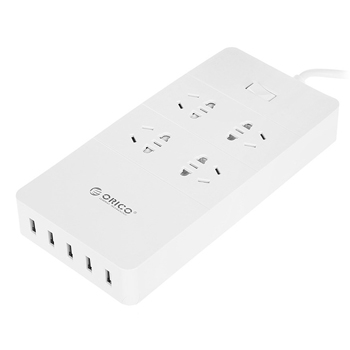 Orico 4 AC Outlets with 5 USB Port Charger HPC-4A5U-V1