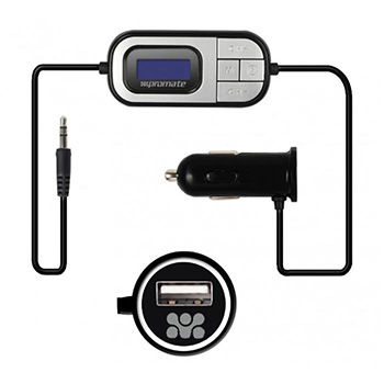 Promate ProCast Universal Auto-Scan In-Car FM Transmitter