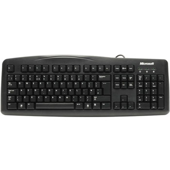 Microsoft Wired Keyboard 200 - Weiße Business Tastatur Schlank & Langlebig
