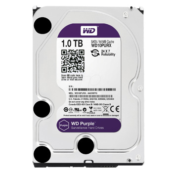 Western Digital Purple HDD 1TB WD10PURX