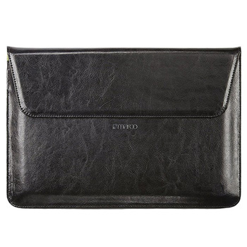 Maroo Black Leather Sleeve Cover For Surface Book