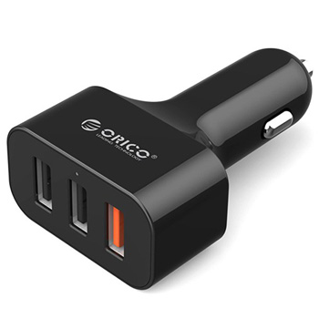 Orico UCH-2U1Q Car Charger with 3 Port and QC 2.0