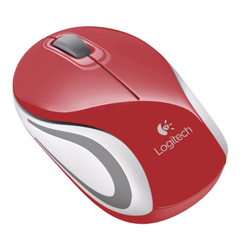 Logitech M187 Wireless Mouse Red