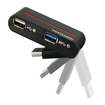 Promate PocketHub 4 Port USB Hub عکس اصلی