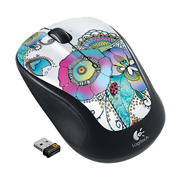 Logitech M325 Lady On The Lily Wireless Mouse