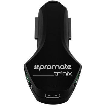 Promate Trinix Quick Charge 3 Car Charger عکس اصلی