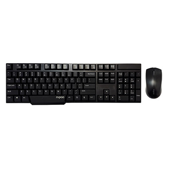 Rapoo X1800 Wireless Keyboard and Mouse عکس اصلی