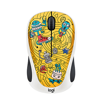 Logitech M238 Doodle GOGO GOLD Wireless Mouse