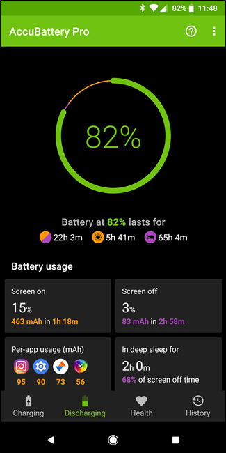 برنامه accubattery