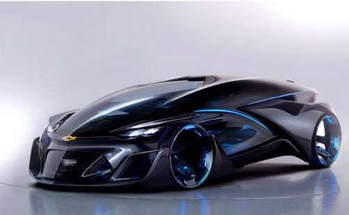 خودرویی در نمایشگاه شانگهای که از آینده به حال آ مده است..