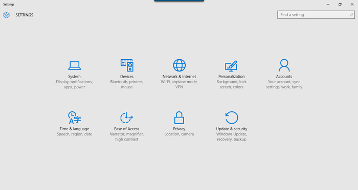 محافظت از حریم خصوصی در ویندوز 10 - موتور جستجوگر بینگ