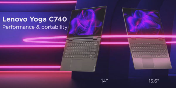 معرفی لپ تاپ لنوو Yoga C740