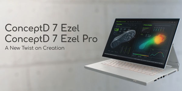 معرفی لپ تاپ ایسر ConceptD 7 Ezel Pro
