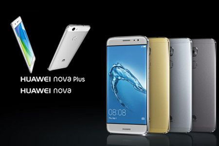 رونمایی هوآوی از گوشی های HUAWEI nova و nova Plus
